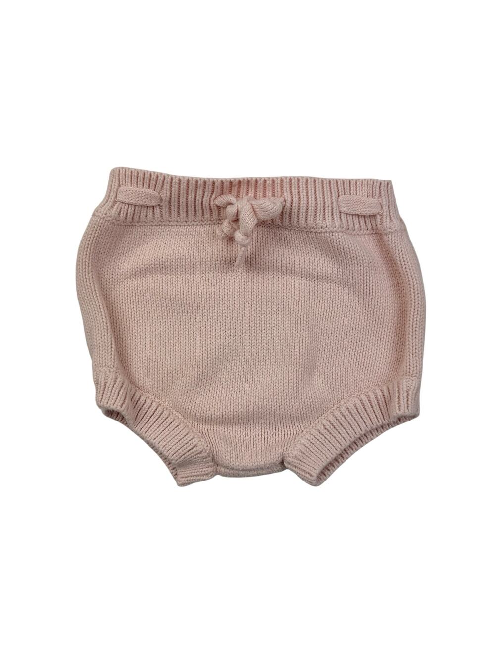 Minnow Pink Knit Shorts, Size 2T